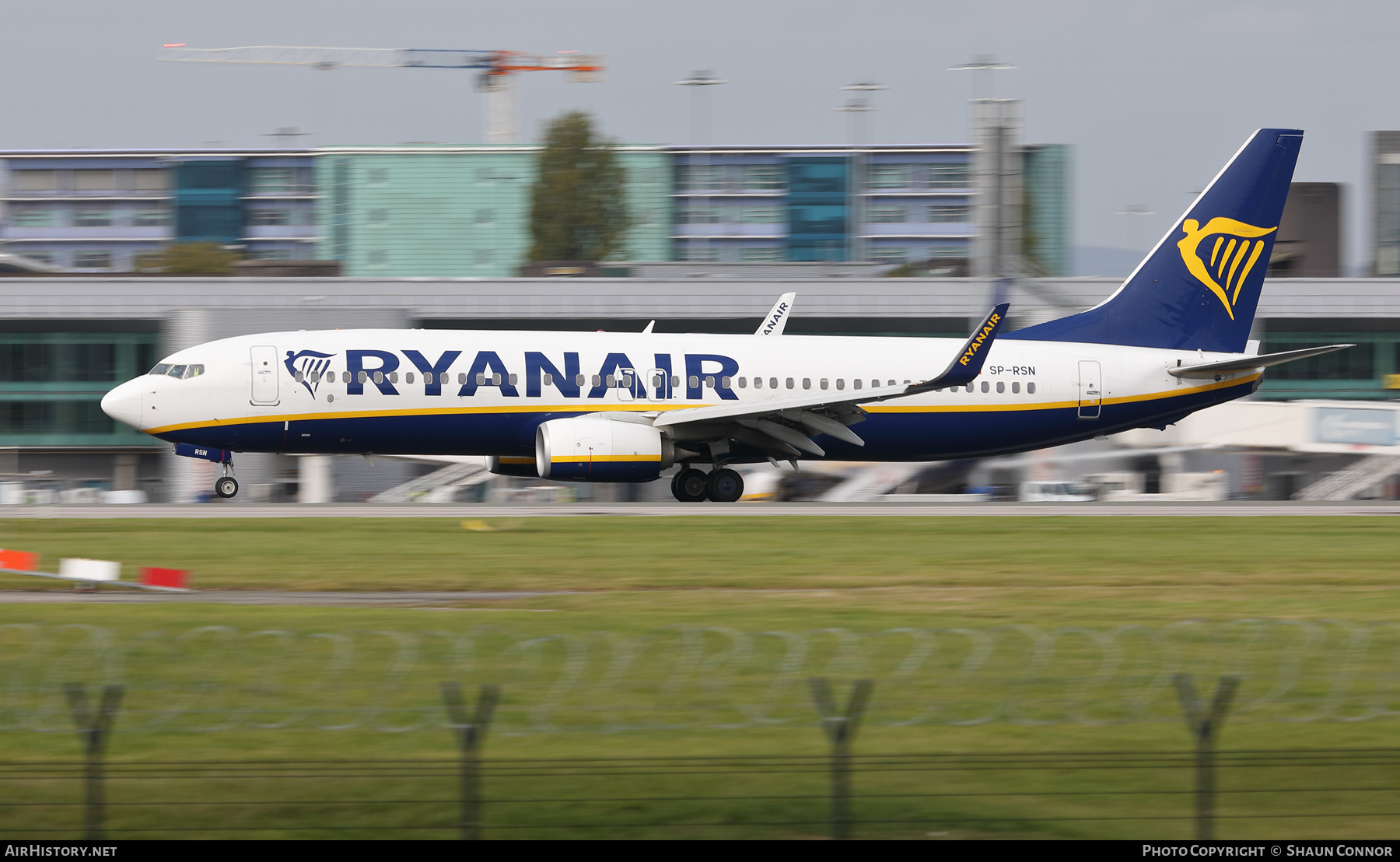Aircraft Photo of SP-RSN | Boeing 737-800 | Ryanair | AirHistory.net #505951