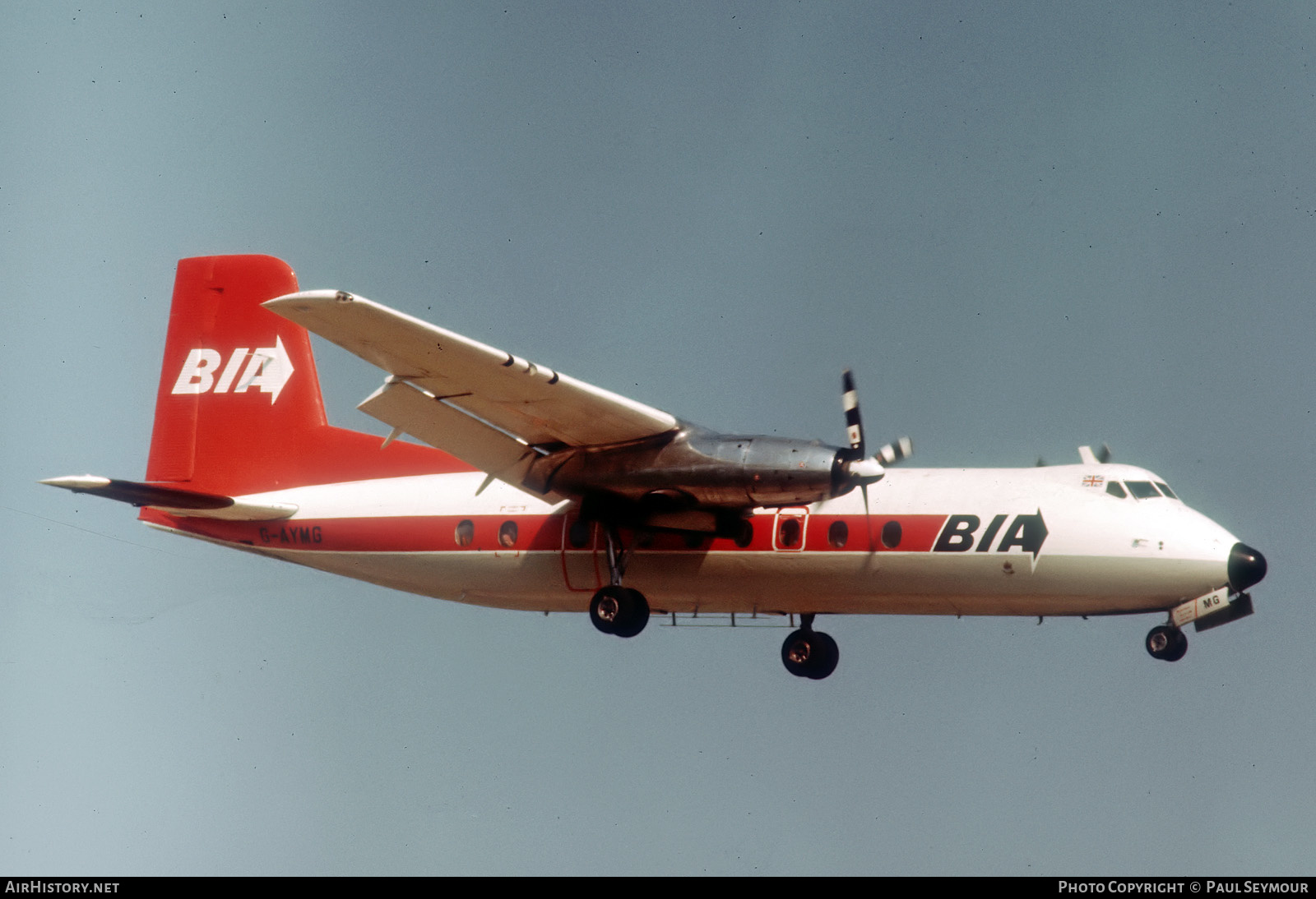 Aircraft Photo of G-AYMG | Handley Page HPR-7 Herald 213 | British Island Airways - BIA | AirHistory.net #505956