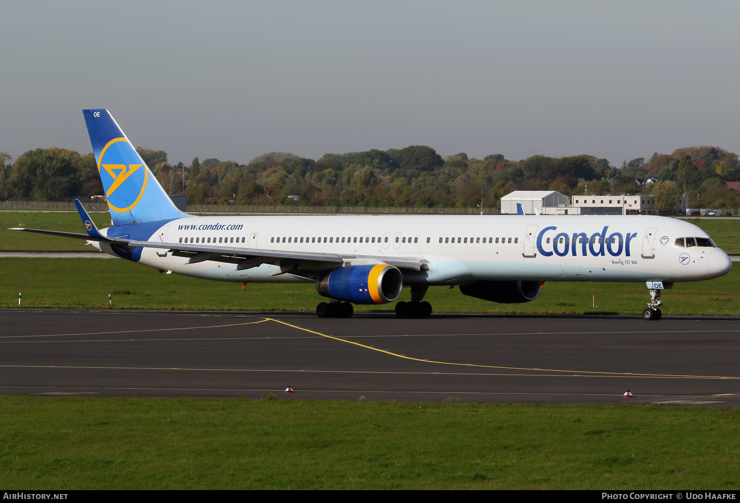 Aircraft Photo of D-ABOE | Boeing 757-330 | Condor Flugdienst | AirHistory.net #505967