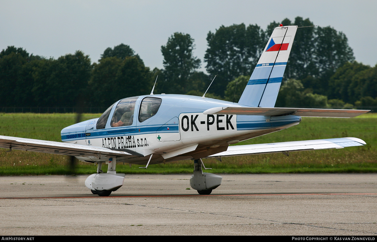 Aircraft Photo of OK-PEK | Socata TB-10 Tobago | Alpin Praha | AirHistory.net #505971