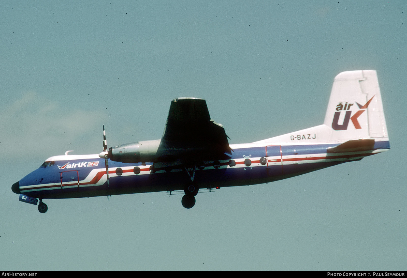 Aircraft Photo of G-BAZJ | Handley Page HPR-7 Herald 209 | Air UK | AirHistory.net #505972