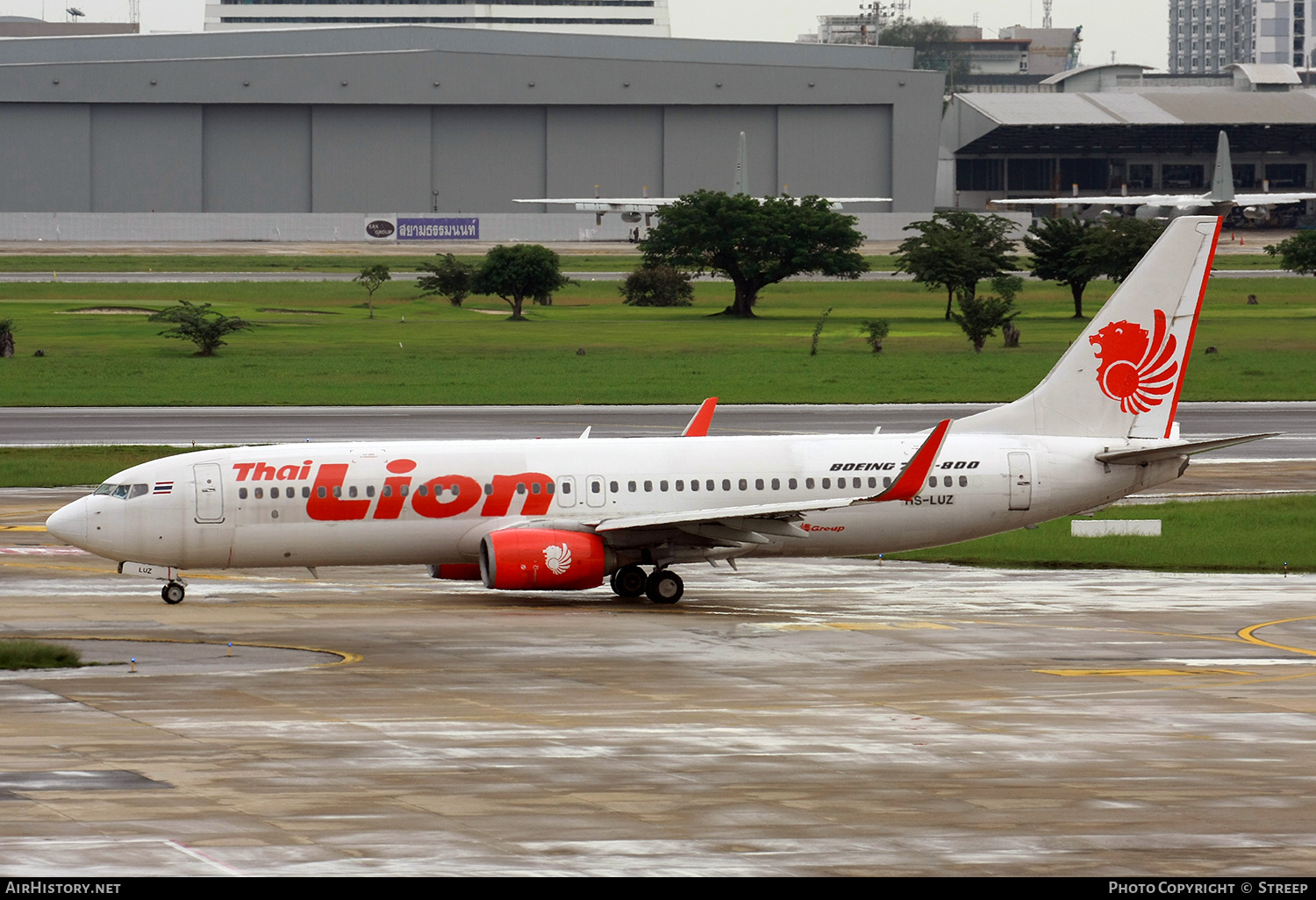 Aircraft Photo of HS-LUZ | Boeing 737-8GP | Thai Lion Air | AirHistory.net #505979