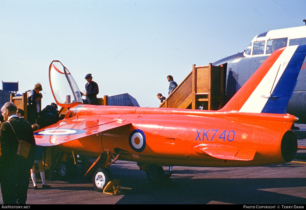 Aircraft Photo of XK740 | Folland Fo.141 Gnat F.1 | UK - Air Force | AirHistory.net #505981
