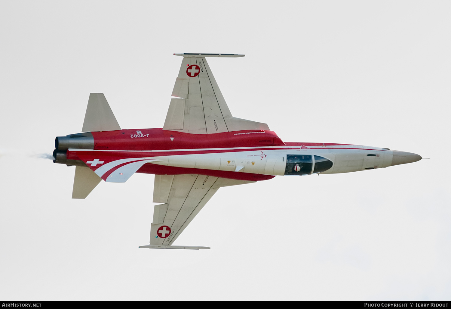 Aircraft Photo of J-3082 | Northrop F-5E Tiger II | Switzerland - Air Force | AirHistory.net #505984