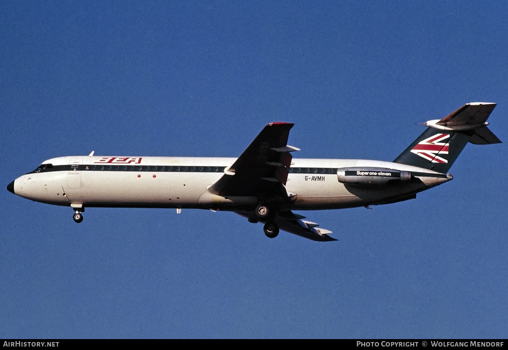 Aircraft Photo of G-AVMH | BAC 111-510ED One-Eleven | BEA - British European Airways | AirHistory.net #505987