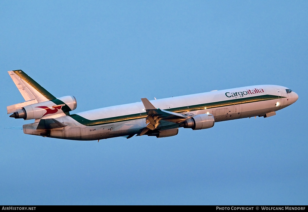 Aircraft Photo of EI-UPI | McDonnell Douglas MD-11F | Cargoitalia | AirHistory.net #506005