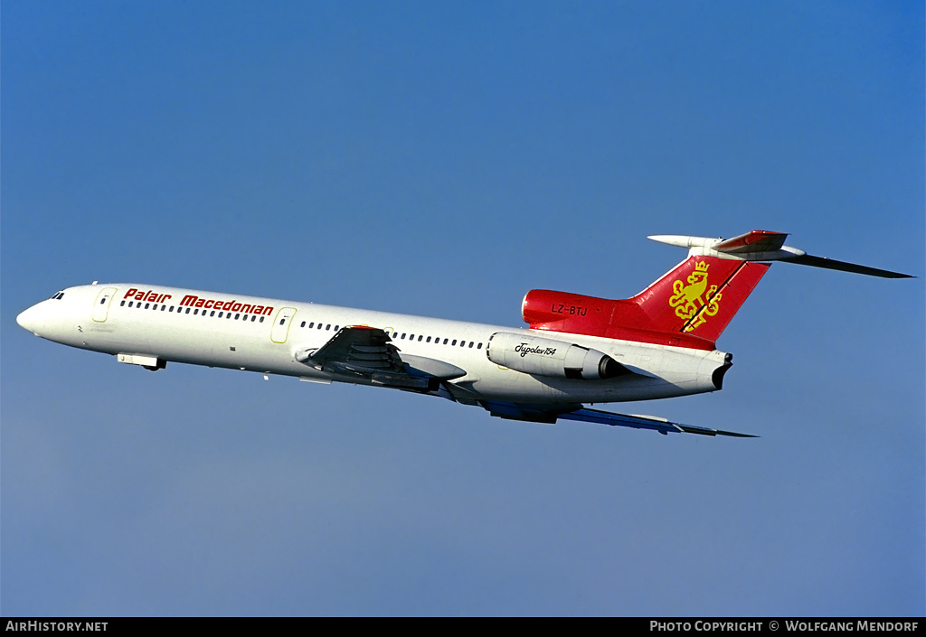 Aircraft Photo of LZ-BTJ | Tupolev Tu-154B-1 | Palair Macedonian Airlines | AirHistory.net #506007