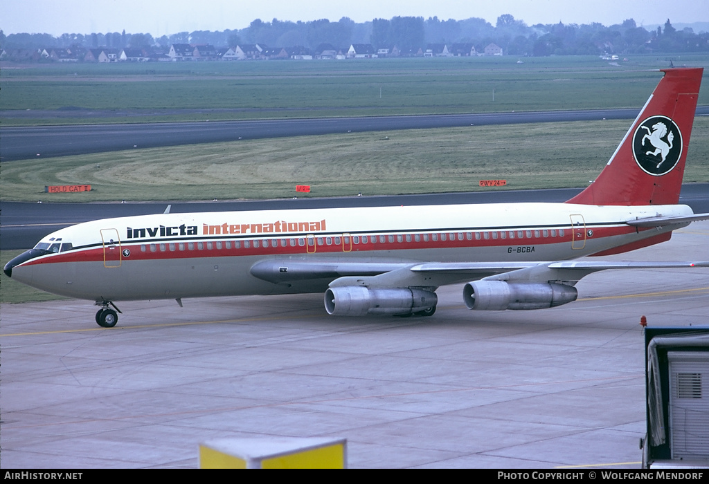 Aircraft Photo of G-BCBA | Boeing 720-023B | Invicta International Airlines | AirHistory.net #506009