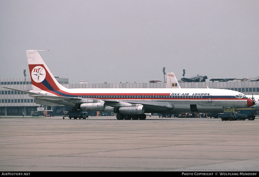 Aircraft Photo of G-AZTG | Boeing 707-321 | Dan-Air London | AirHistory.net #506012