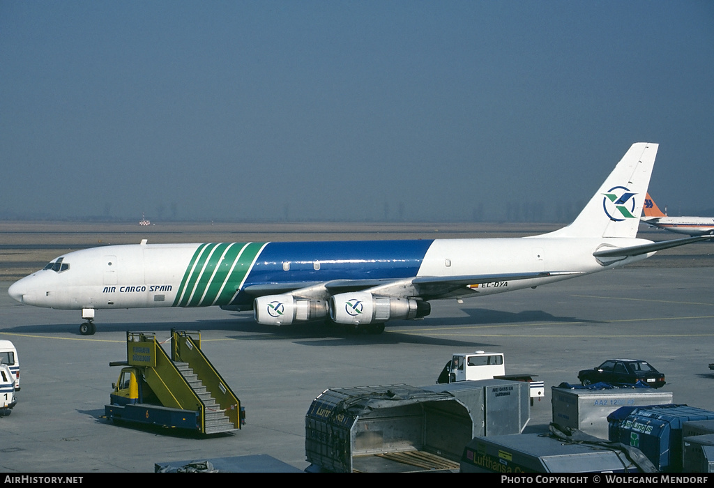 Aircraft Photo of EC-DYA | McDonnell Douglas DC-8-54AF Jet Trader | Air Cargo Spain | AirHistory.net #506020