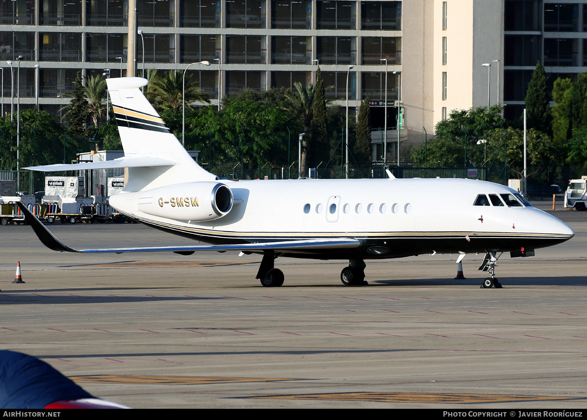 Aircraft Photo of G-SMSM | Dassault Falcon 2000LXS | AirHistory.net #506022