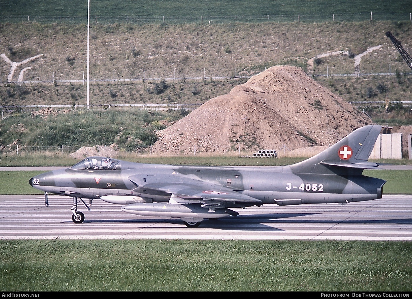 Aircraft Photo of J-4052 | Hawker Hunter F58 | Switzerland - Air Force | AirHistory.net #506040