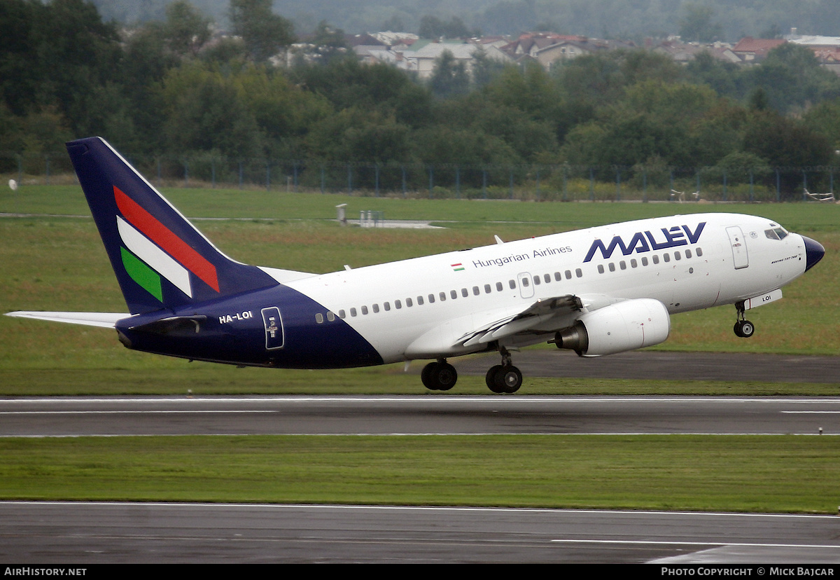 Aircraft Photo of HA-LOI | Boeing 737-7Q8 | Malév - Hungarian Airlines | AirHistory.net #506045