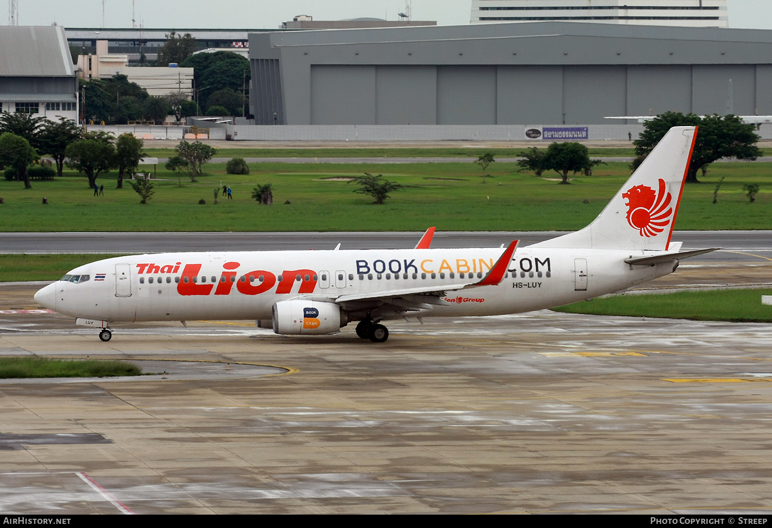 Aircraft Photo of HS-LUY | Boeing 737-8GP | Thai Lion Air | AirHistory.net #506056
