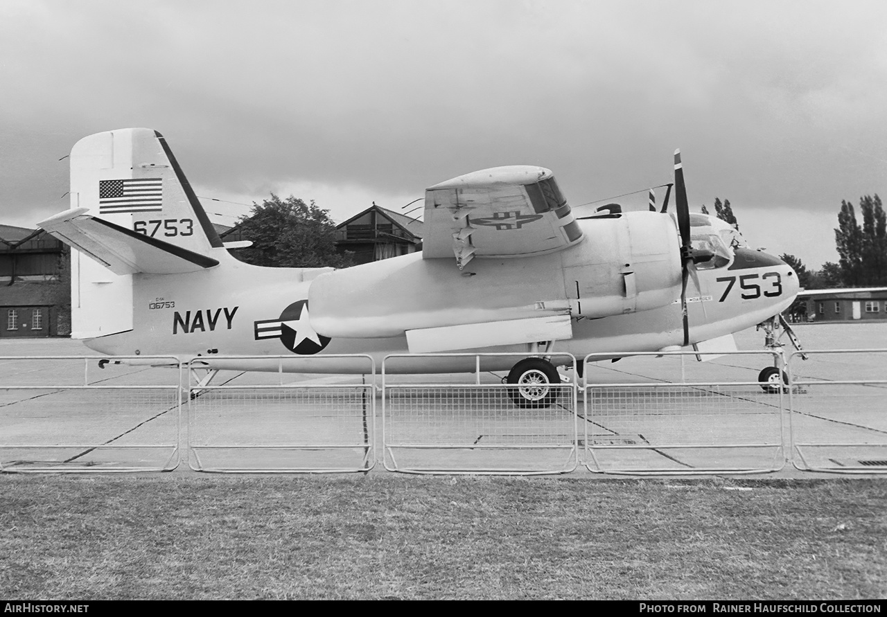Aircraft Photo of 136753 / 6753 | Grumman C-1A Trader | USA - Navy | AirHistory.net #506057