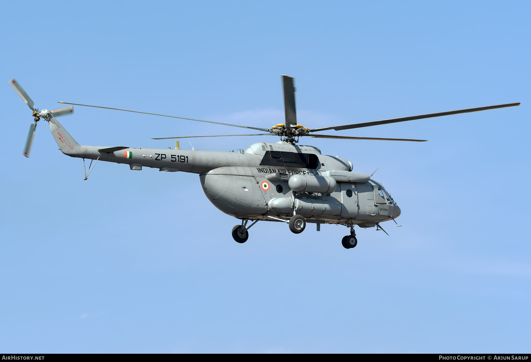 Aircraft Photo of ZP5191 | Mil Mi-17V-5 (Mi-8MTV-5) | India - Air Force | AirHistory.net #506062