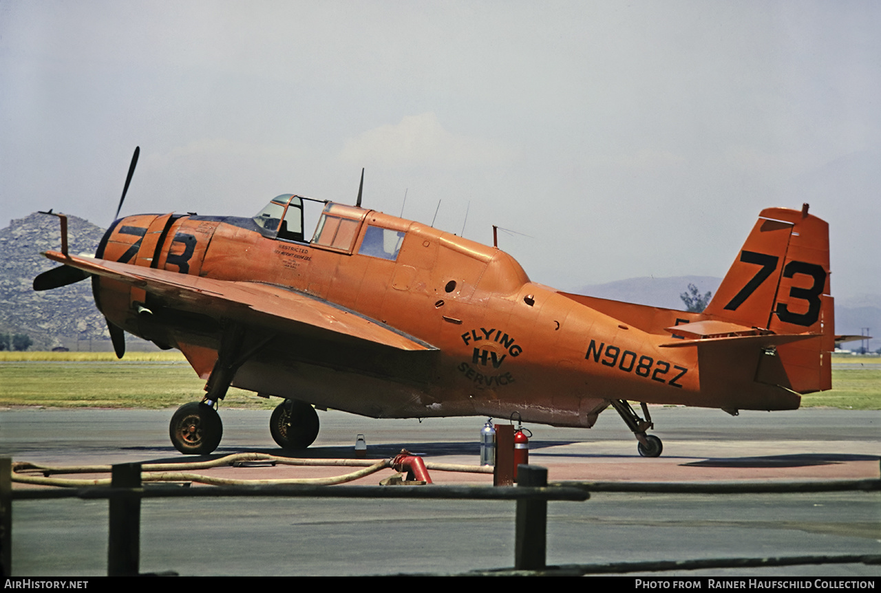 Aircraft Photo of N9082Z | Grumman TBM-3/AT Avenger | Hemet Valley Flying Service | AirHistory.net #506064