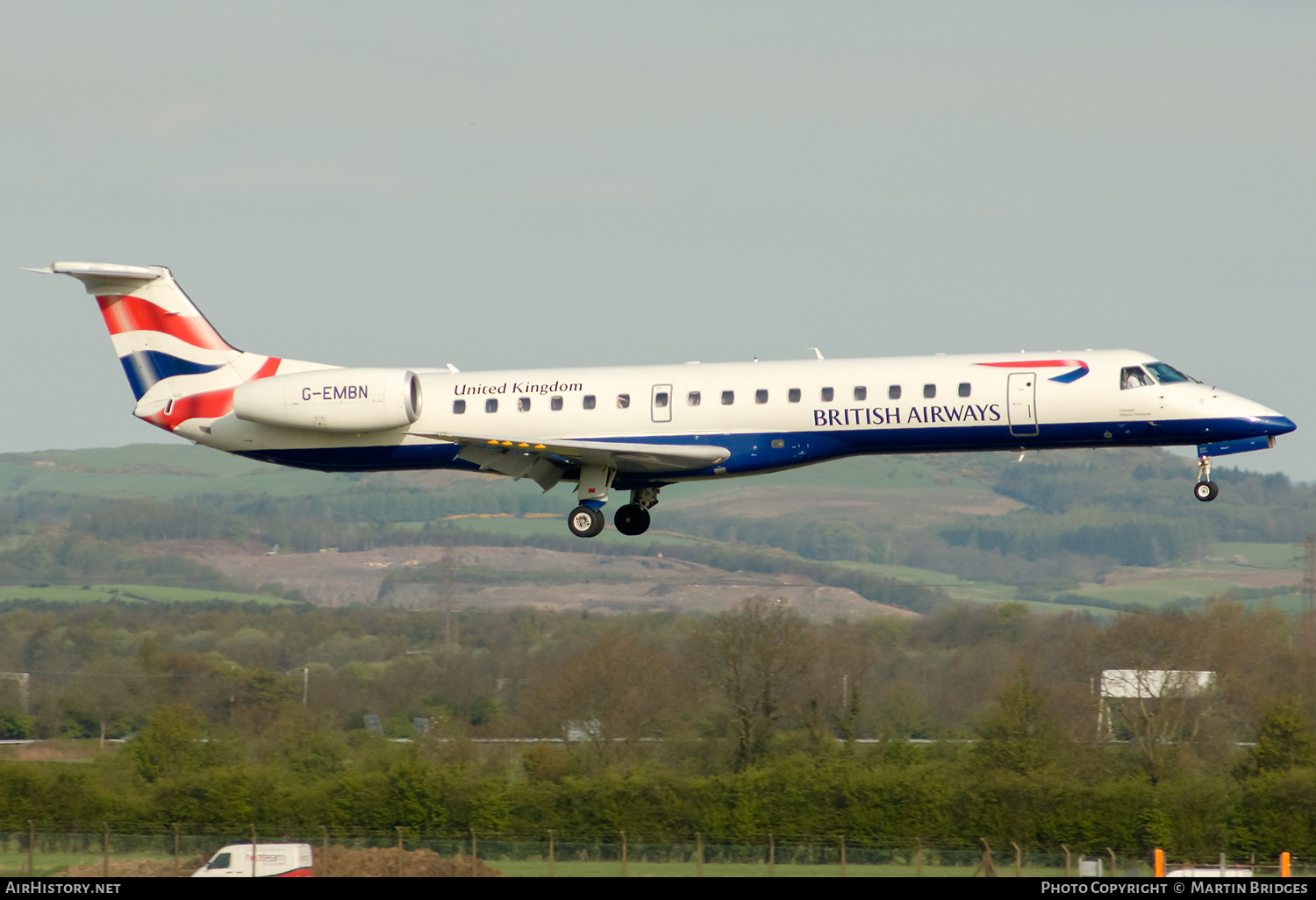 Aircraft Photo of G-EMBN | Embraer ERJ-145EU (EMB-145EU) | British Airways | AirHistory.net #506075