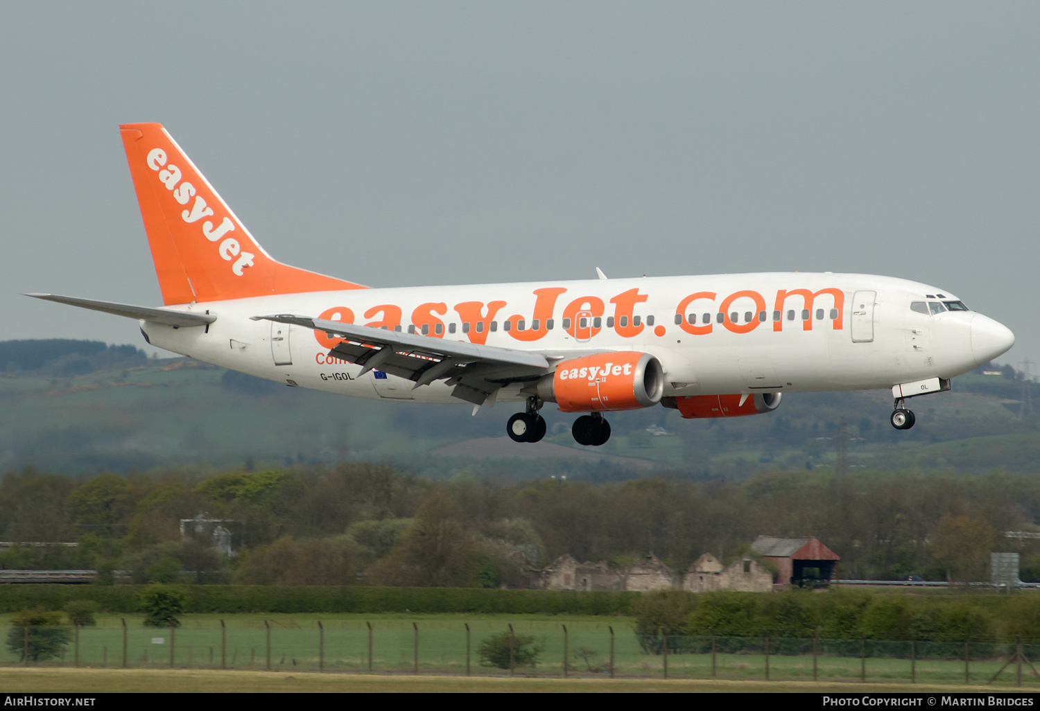 Aircraft Photo of G-IGOL | Boeing 737-36N | EasyJet | AirHistory.net #506076