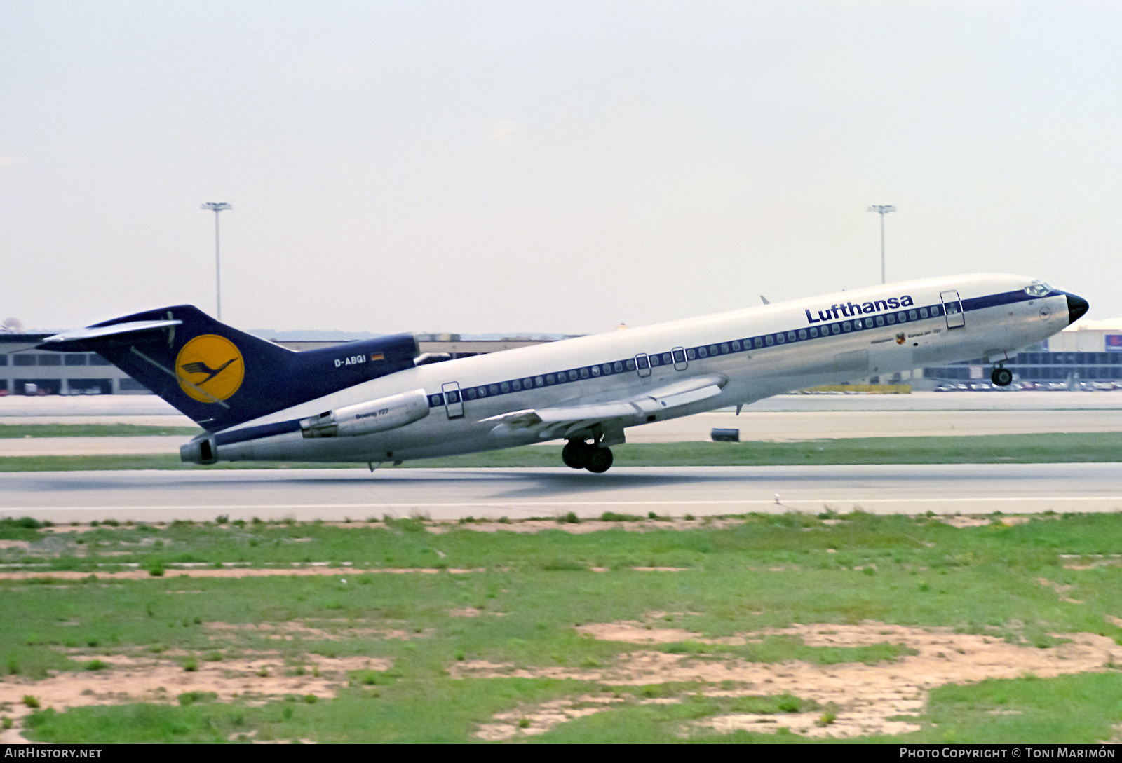 Aircraft Photo of D-ABQI | Boeing 727-230/Adv | Lufthansa | AirHistory.net #506078
