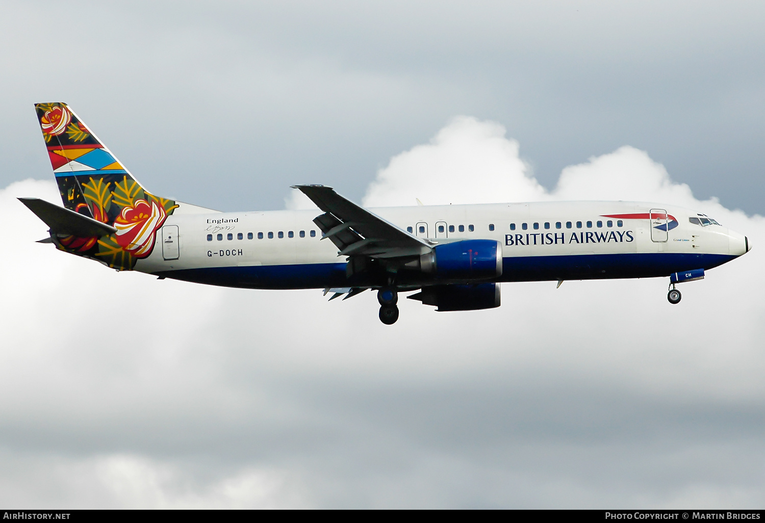 Aircraft Photo of G-DOCH | Boeing 737-436 | British Airways | AirHistory.net #506081