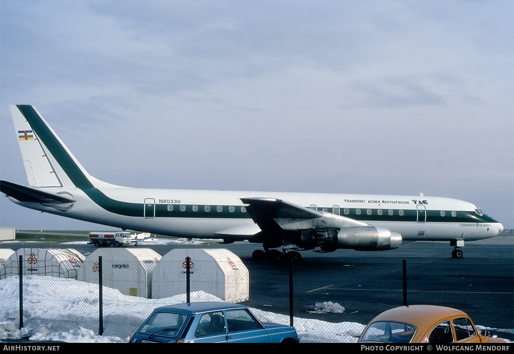 Aircraft Photo of N8033U | Douglas DC-8-21 | Transport Aerien Centrafricain - TAC | AirHistory.net #506083