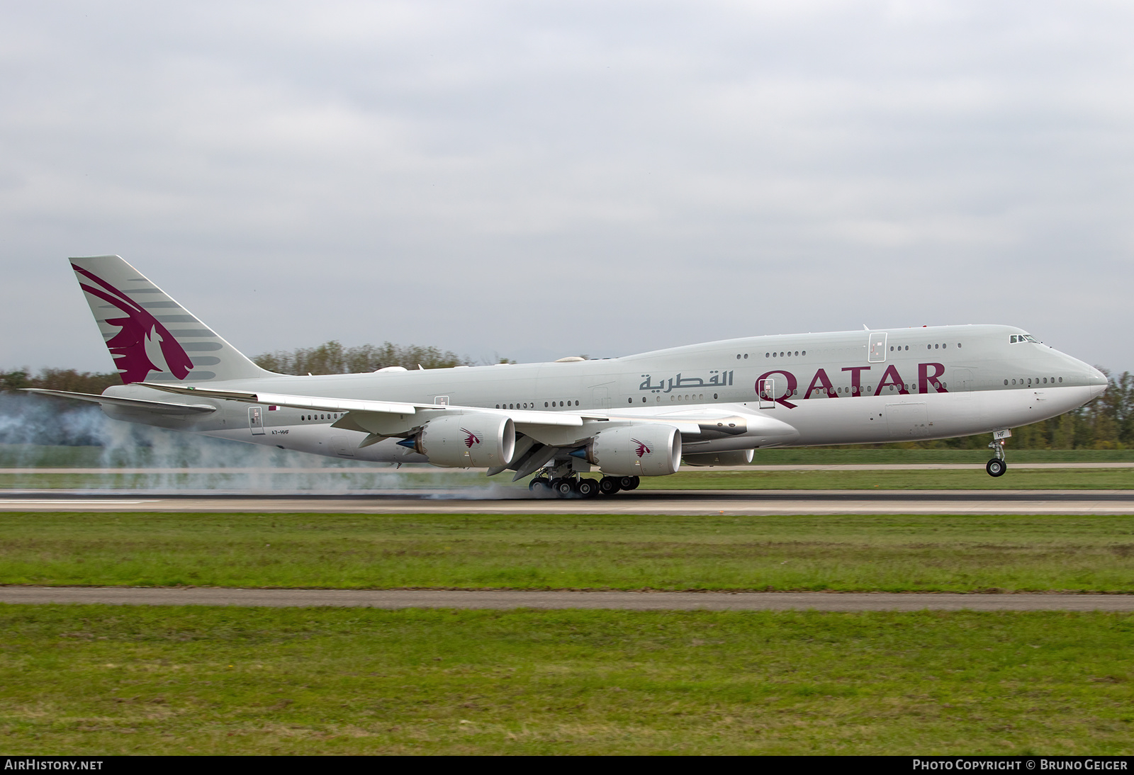 Aircraft Photo of A7-HHF | Boeing 747-8Z5 BBJ | Qatar Amiri Flight | AirHistory.net #506110