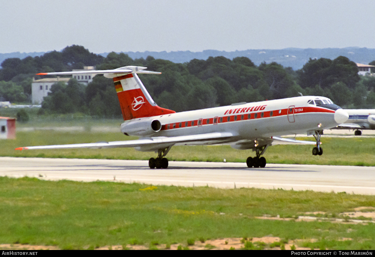 Aircraft Photo of DDR-SCI | Tupolev Tu-134A | Interflug | AirHistory.net #506121