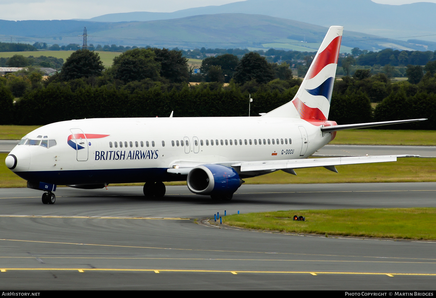 Aircraft Photo of G-DOCU | Boeing 737-436 | British Airways | AirHistory.net #506145