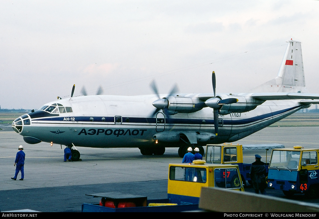 Aircraft Photo of CCCP-11107 | Antonov An-12B | Aeroflot | AirHistory.net #506151
