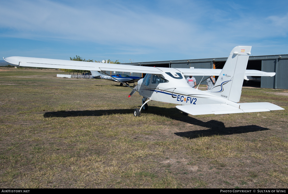 Aircraft Photo of EC-FV2 | Tecnam P-92 Echo 100S | AirHistory.net #506152