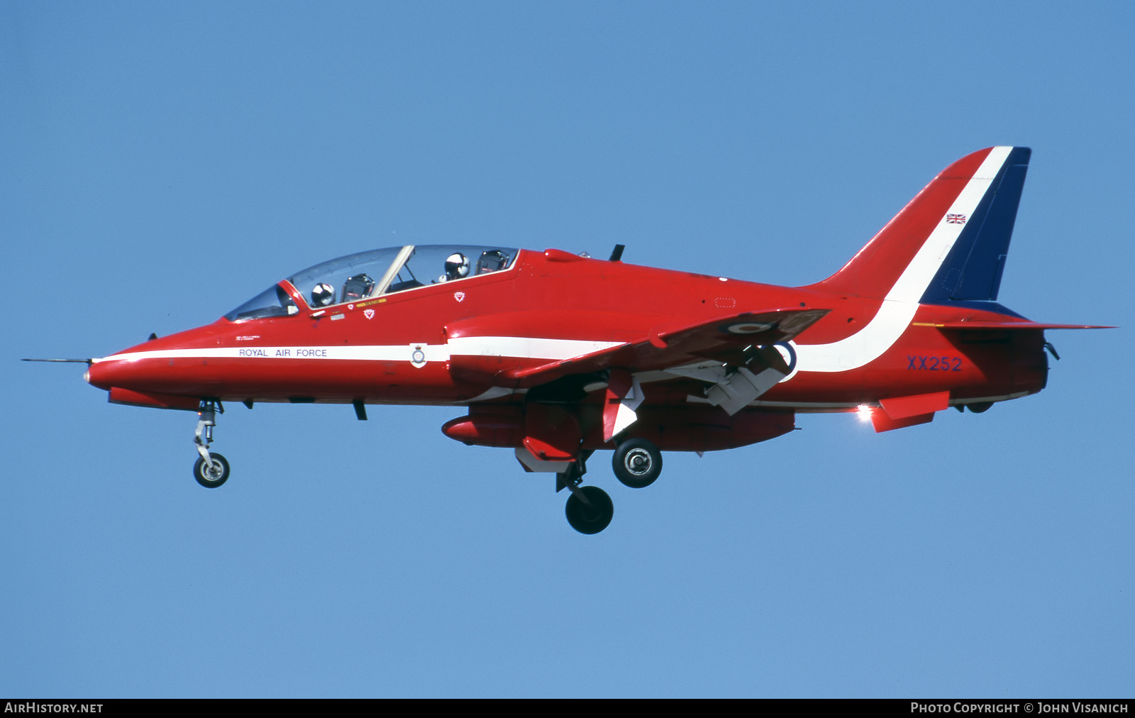 Aircraft Photo of XX252 | British Aerospace Hawk T.1A | UK - Air Force | AirHistory.net #506157