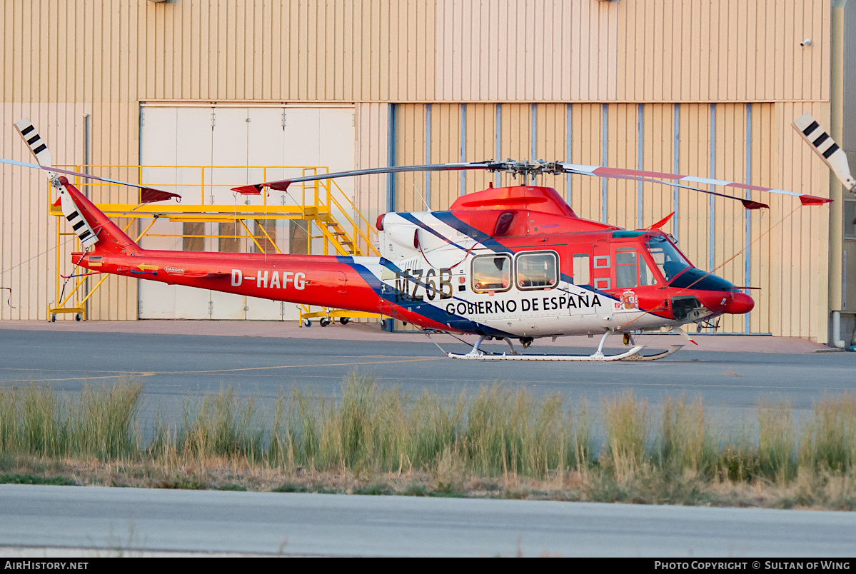 Aircraft Photo of D-HAFG | Bell 412SP | Babcock International | AirHistory.net #506159