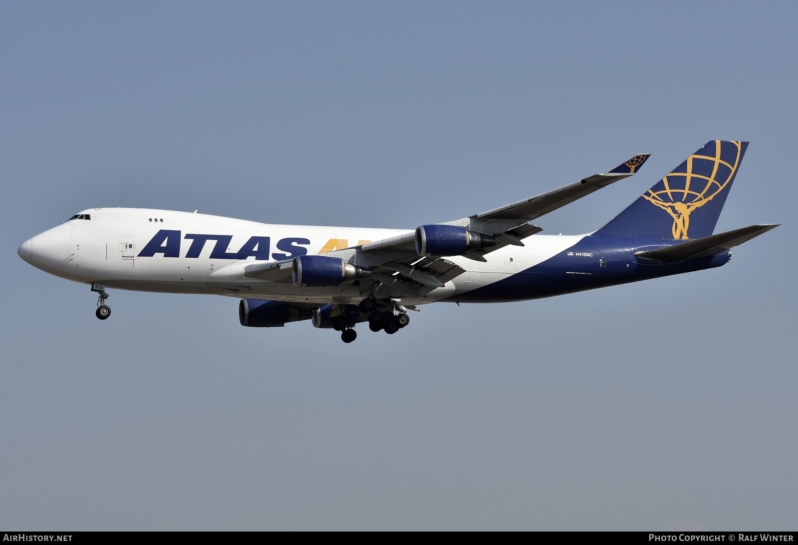 Aircraft Photo of N412MC | Boeing 747-47UF/SCD | Atlas Air | AirHistory.net #506164
