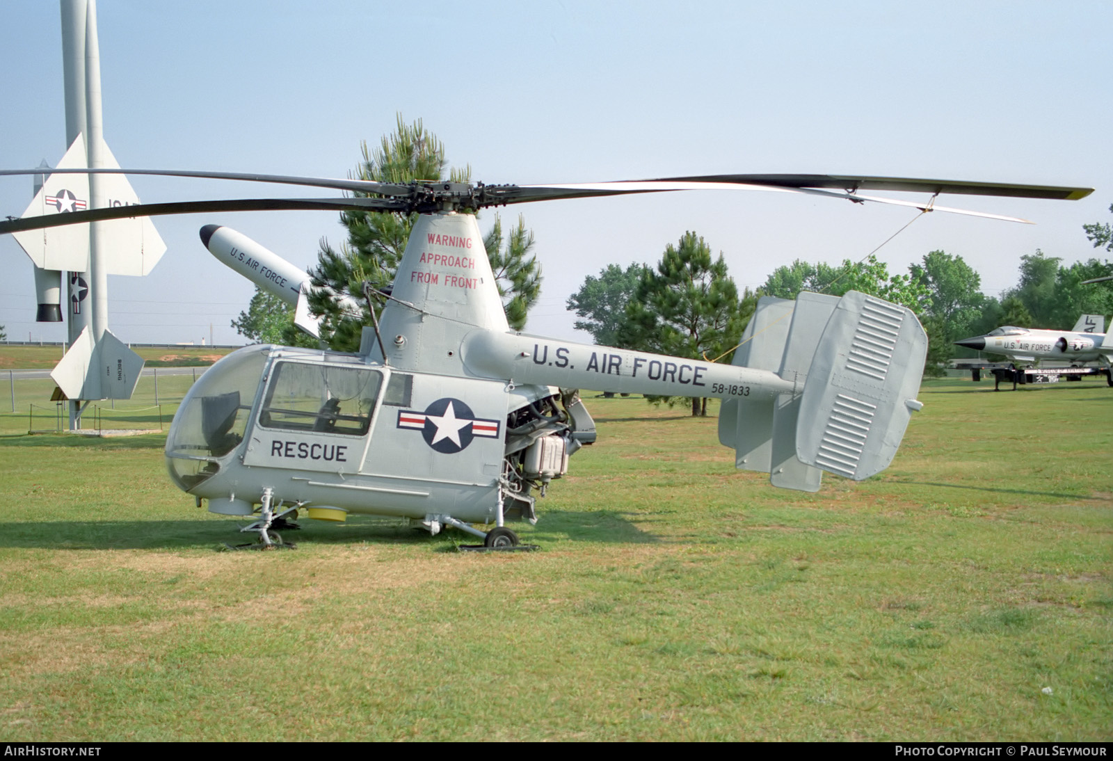 Aircraft Photo of 58-1833 | Kaman HH-43A Huskie | USA - Air Force | AirHistory.net #506179