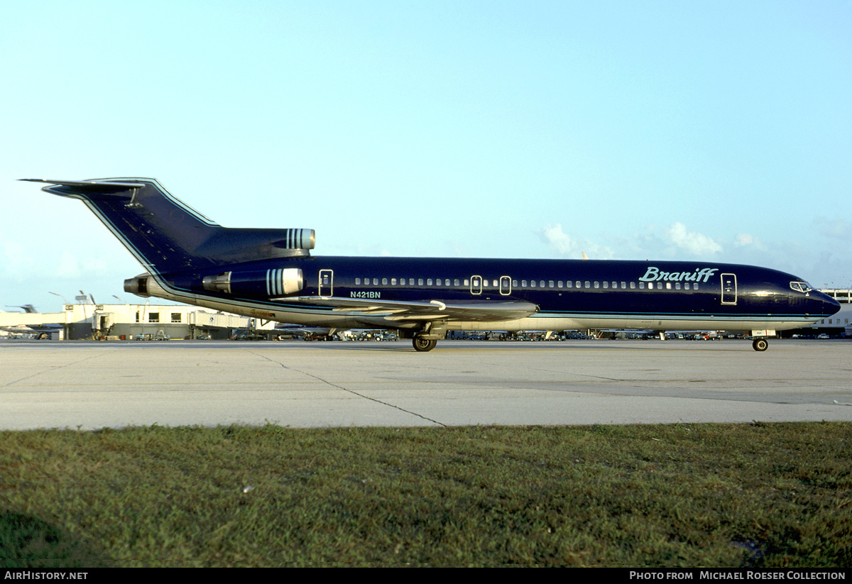 Aircraft Photo of N421BN | Boeing 727-227/Adv | Braniff International Airways | AirHistory.net #506186