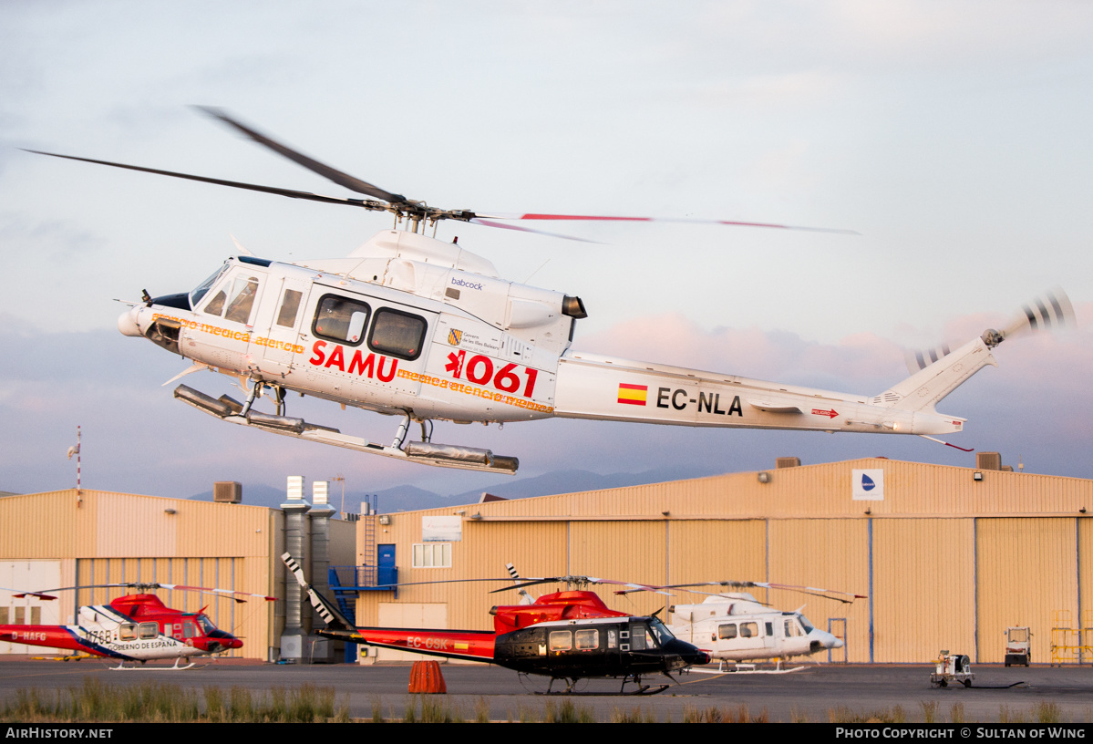 Aircraft Photo of EC-NLA | Bell 412EP | SAMU - Servicios de Asistencia Médica de Urgencias | AirHistory.net #506194