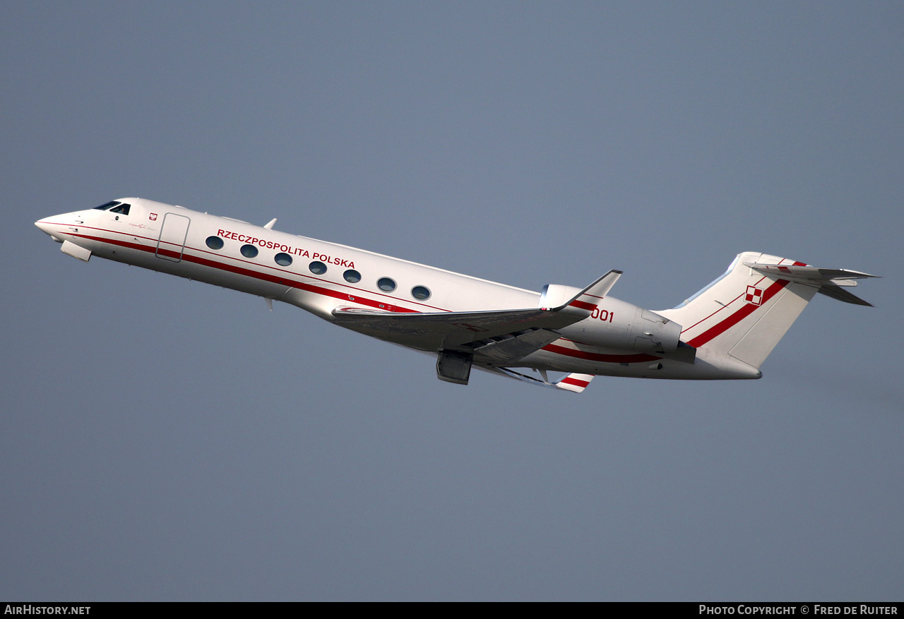 Aircraft Photo of 0001 | Gulfstream Aerospace G-V-SP Gulfstream G550 | Republic of Poland - Rzeczpospolita Polska | AirHistory.net #506205