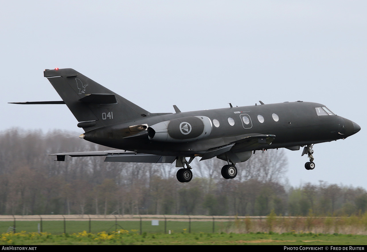 Aircraft Photo of 041 | Dassault Falcon 20ECM | Norway - Air Force | AirHistory.net #506210