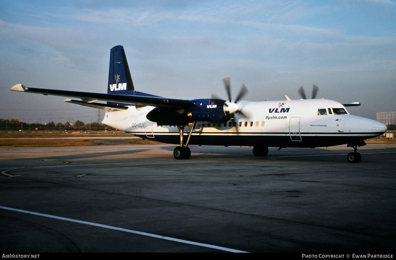 Aircraft Photo of OO-VLV | Fokker 50 | VLM Airlines | AirHistory.net #506211