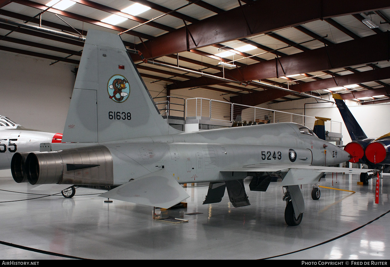 Aircraft Photo of 61638 | Northrop F-5E Tiger II | Taiwan - Air Force | AirHistory.net #506219