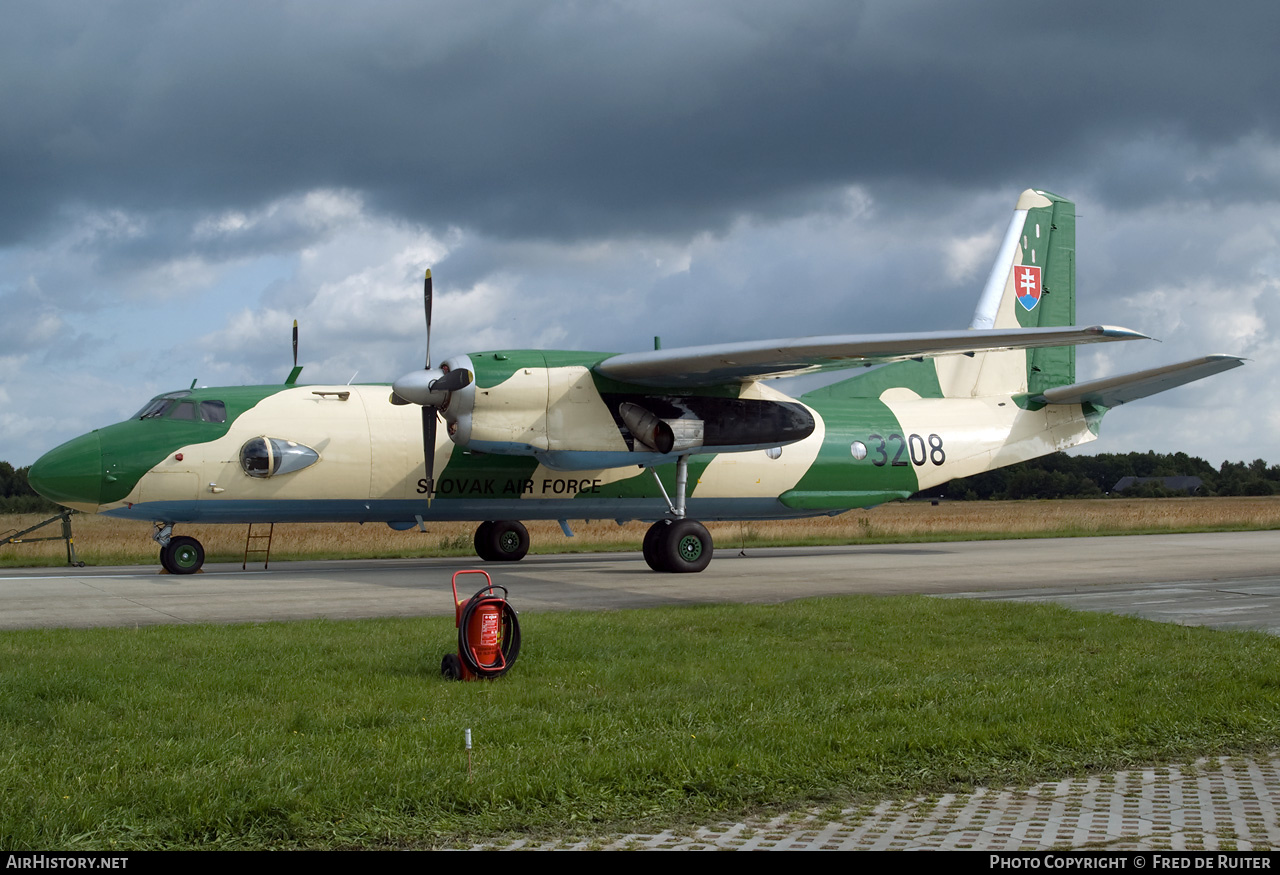 Aircraft Photo of 3208 | Antonov An-26 | Slovakia - Air Force | AirHistory.net #506232