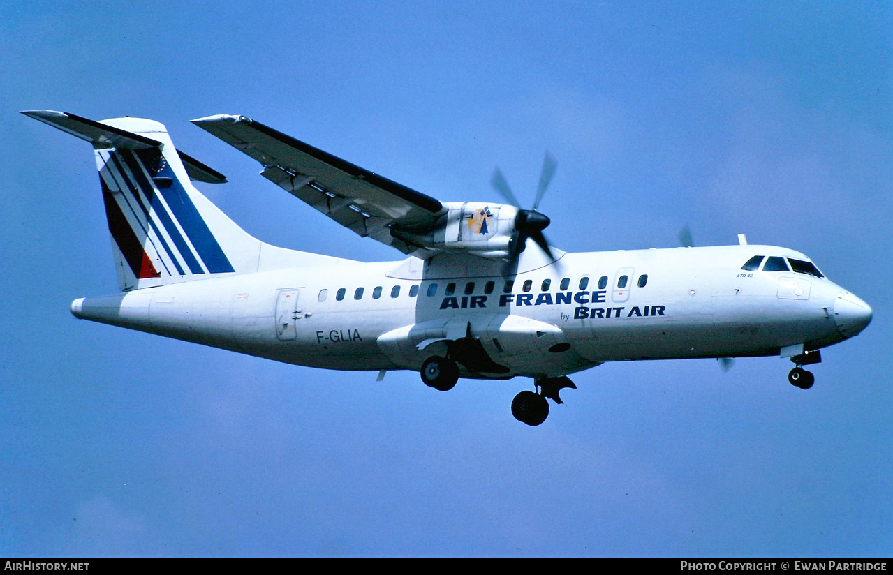 Aircraft Photo of F-GLIA | ATR ATR-42-300 | Brit Air | AirHistory.net #506246