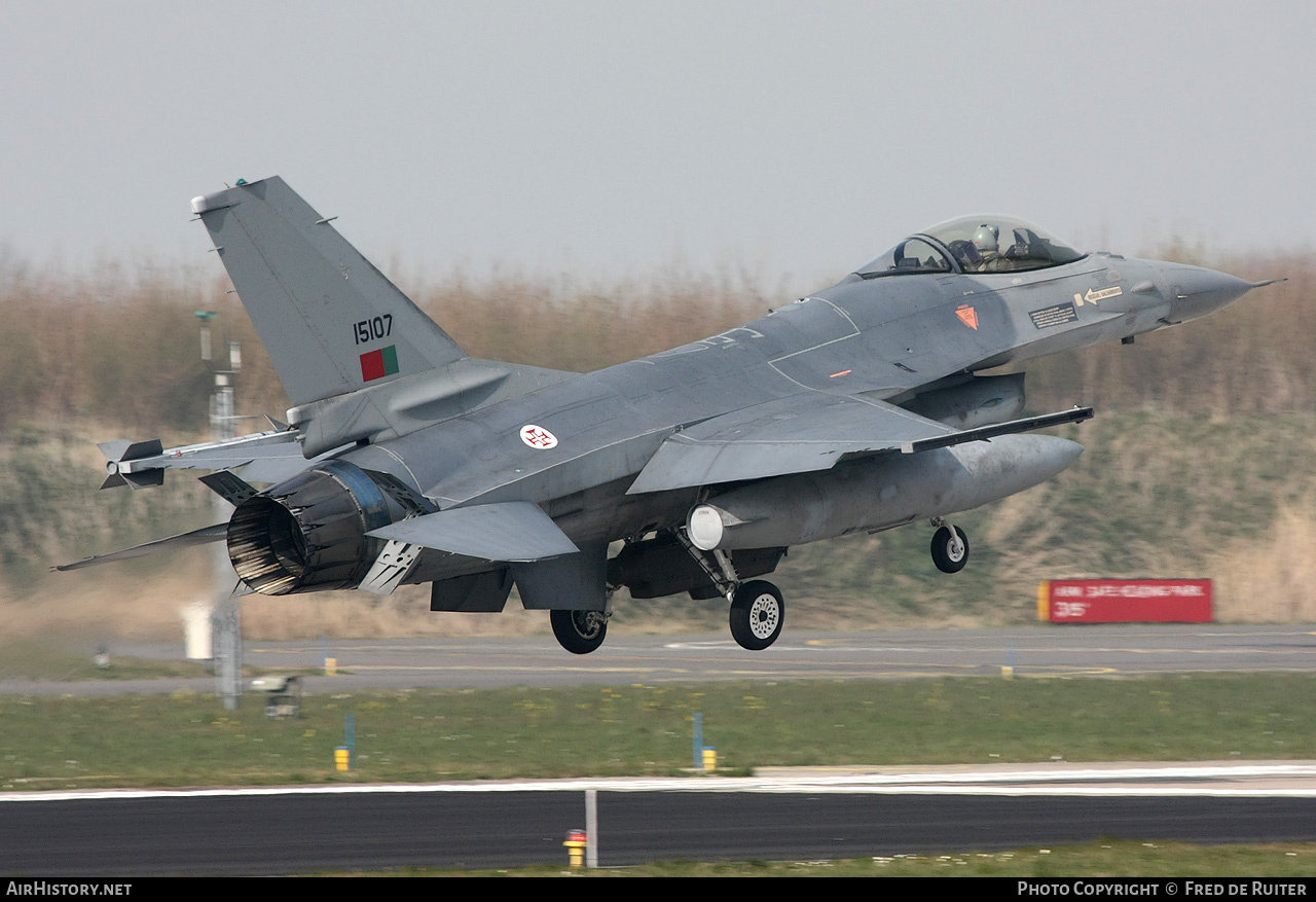 Aircraft Photo of 15107 | Lockheed F-16AM Fighting Falcon | Portugal - Air Force | AirHistory.net #506247