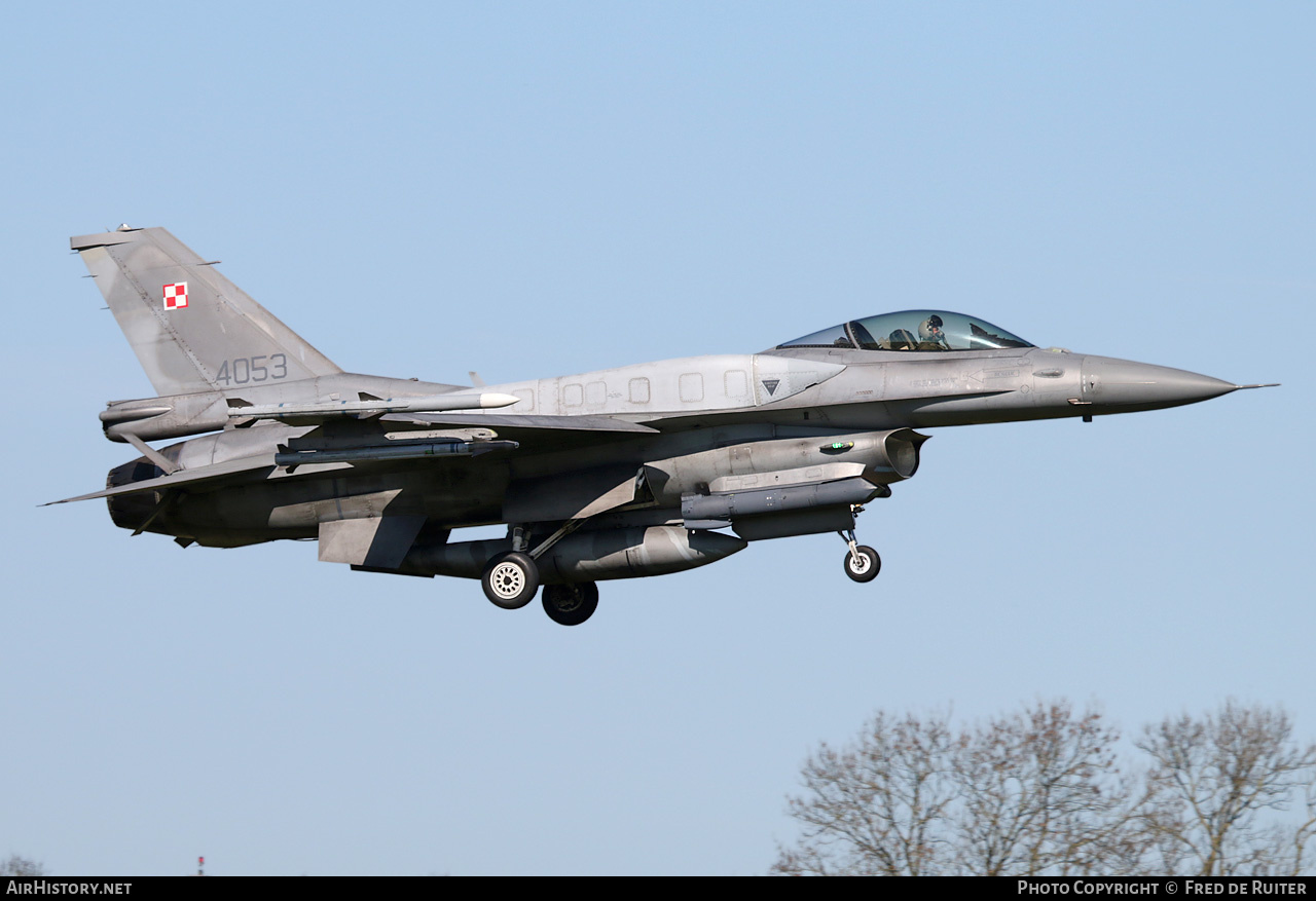 Aircraft Photo of 4053 | Lockheed Martin F-16CJ Fighting Falcon | Poland - Air Force | AirHistory.net #506253