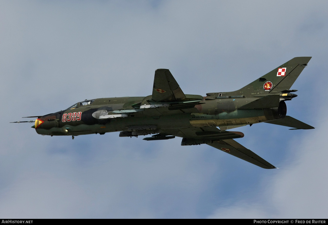 Aircraft Photo of 8309 | Sukhoi Su-22M4 | Poland - Air Force | AirHistory.net #506269