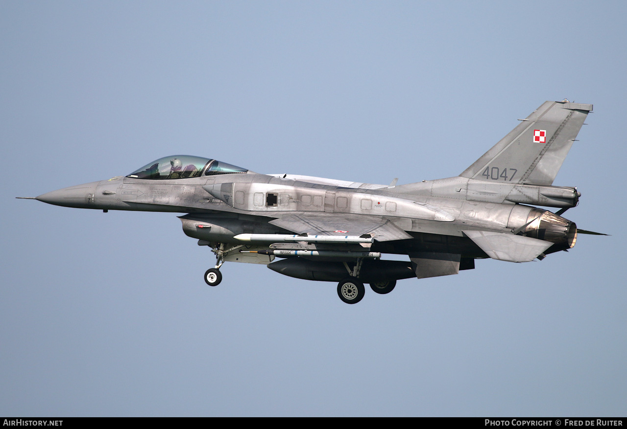 Aircraft Photo of 4047 | Lockheed Martin F-16C Fighting Falcon | Poland - Air Force | AirHistory.net #506287