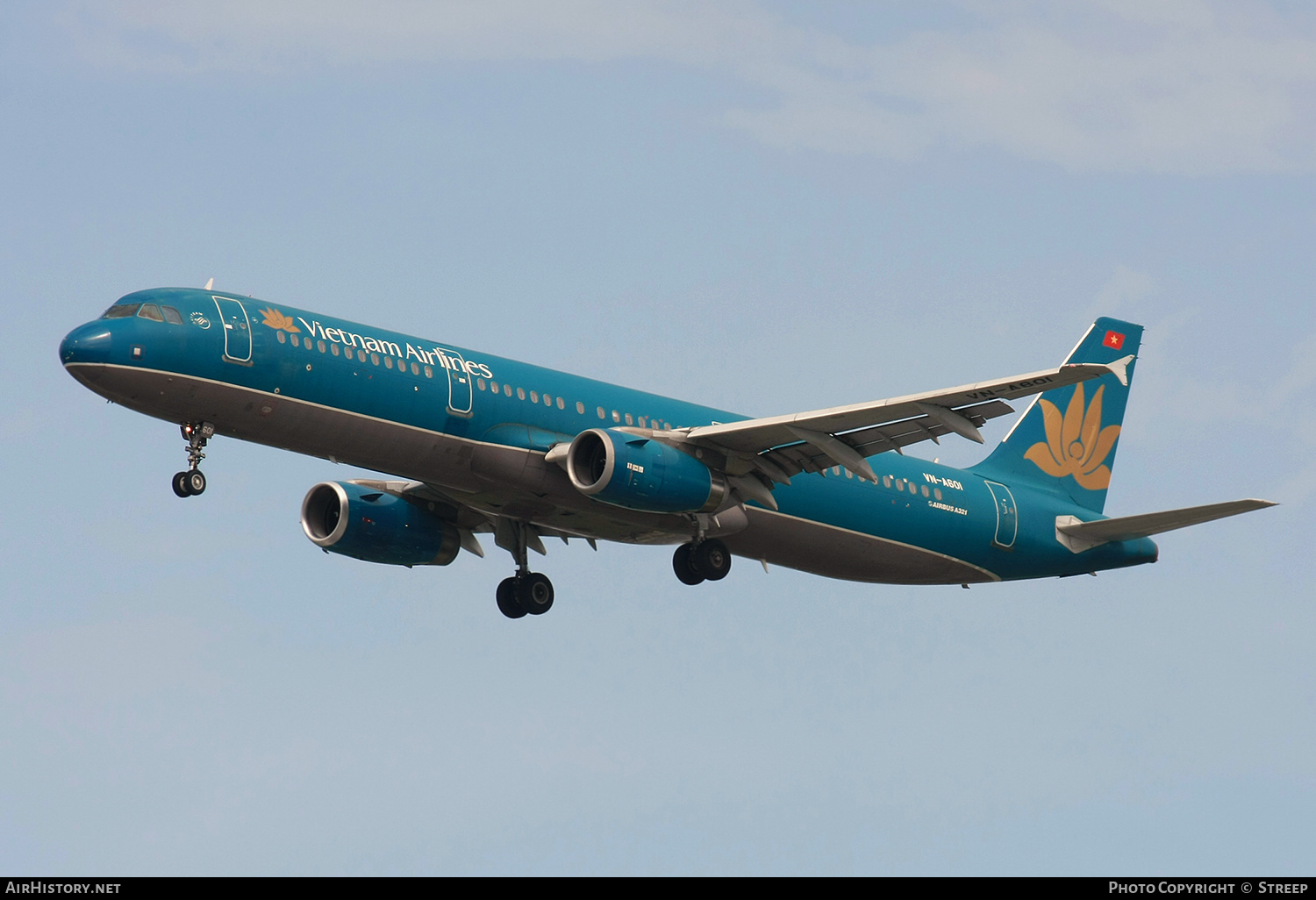 Aircraft Photo of VN-A601 | Airbus A321-231 | Vietnam Airlines | AirHistory.net #506292