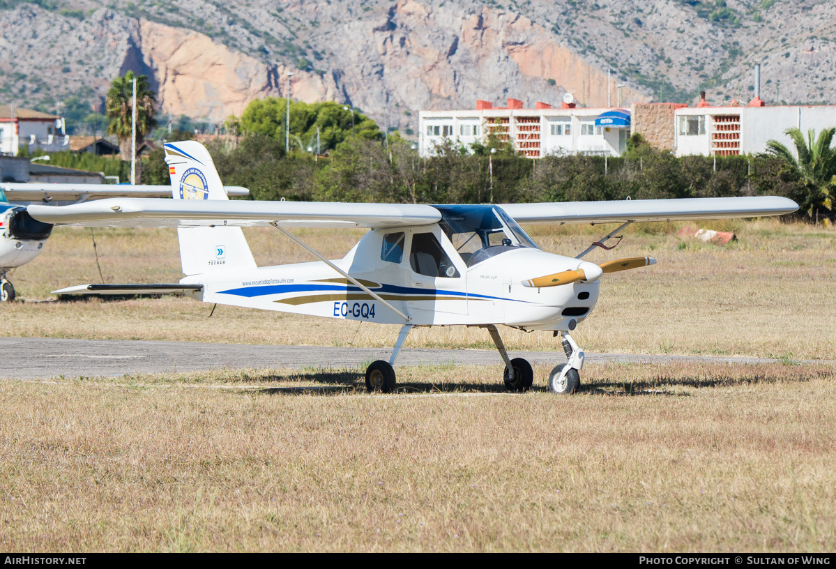 Aircraft Photo of EC-GQ4 | Tecnam P-92 Echo | Escuela de Pilotos la Montaña | AirHistory.net #506293
