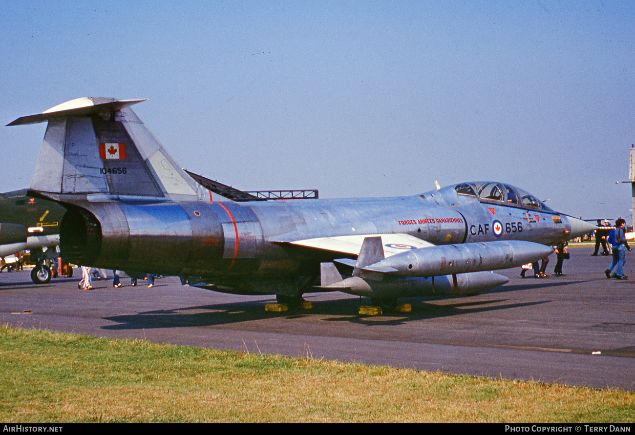 Aircraft Photo of 104656 | Lockheed CF-104D Starfighter Mk2 | Canada - Air Force | AirHistory.net #506296